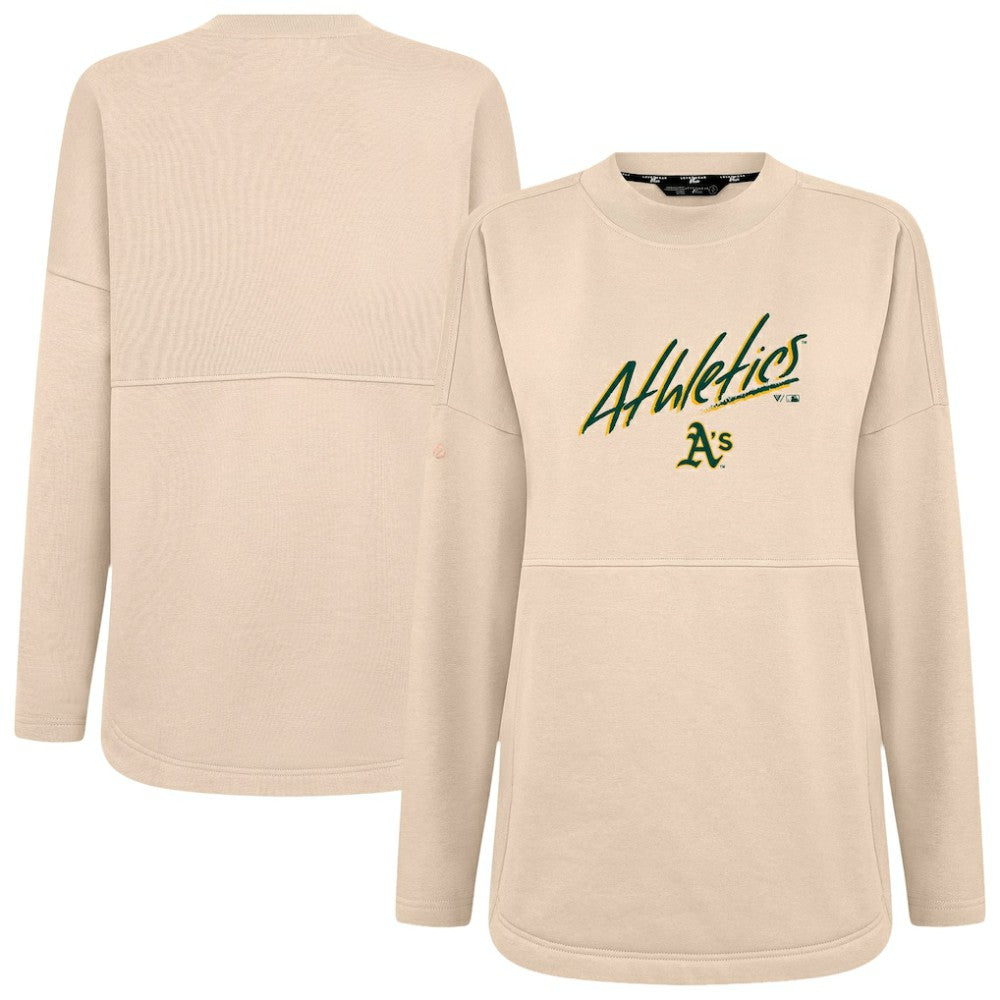 Athletics Levelwear Women's Oversized Beaudry Sizzle Top - MLB Tops