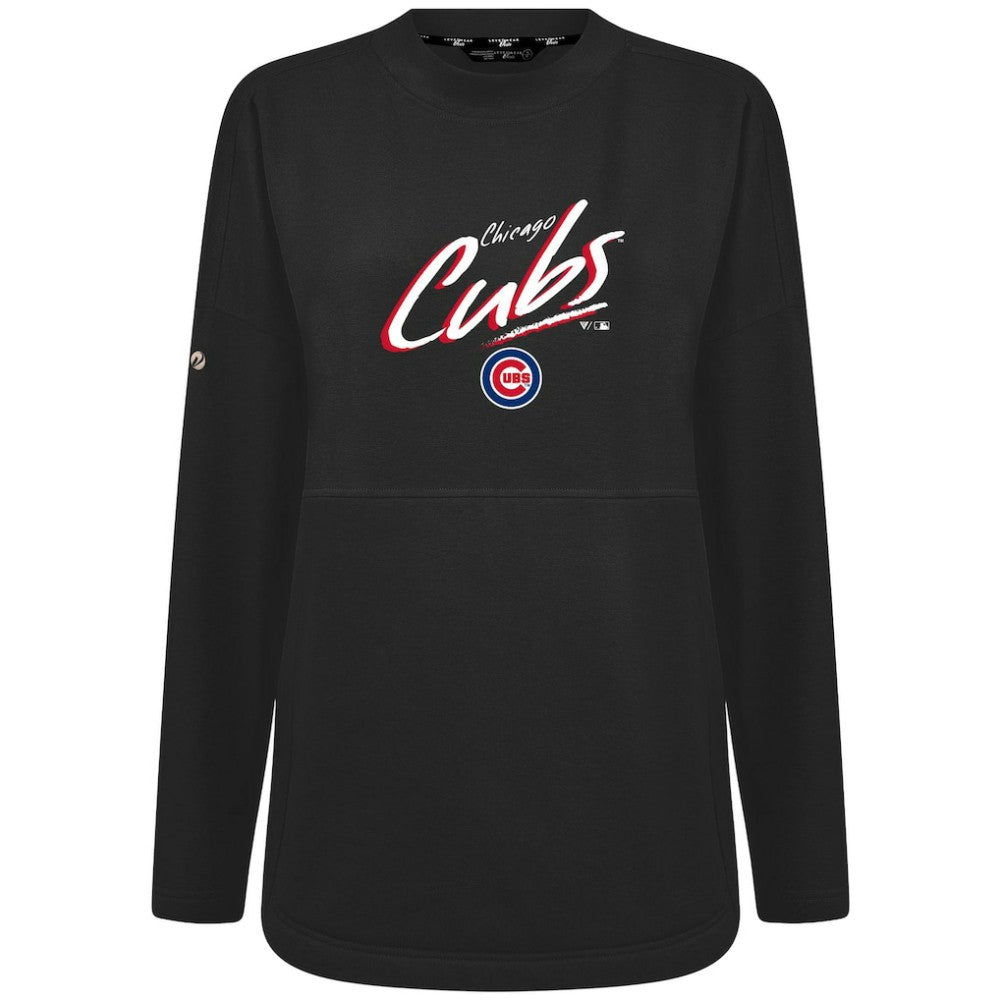 Chicago Cubs Levelwear Women's Oversized Beaudry Sizzle Top - MLB Tops