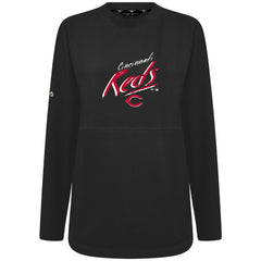 Cincinnati Reds Levelwear Women's Oversized Beaudry Sizzle Top - MLB Tops