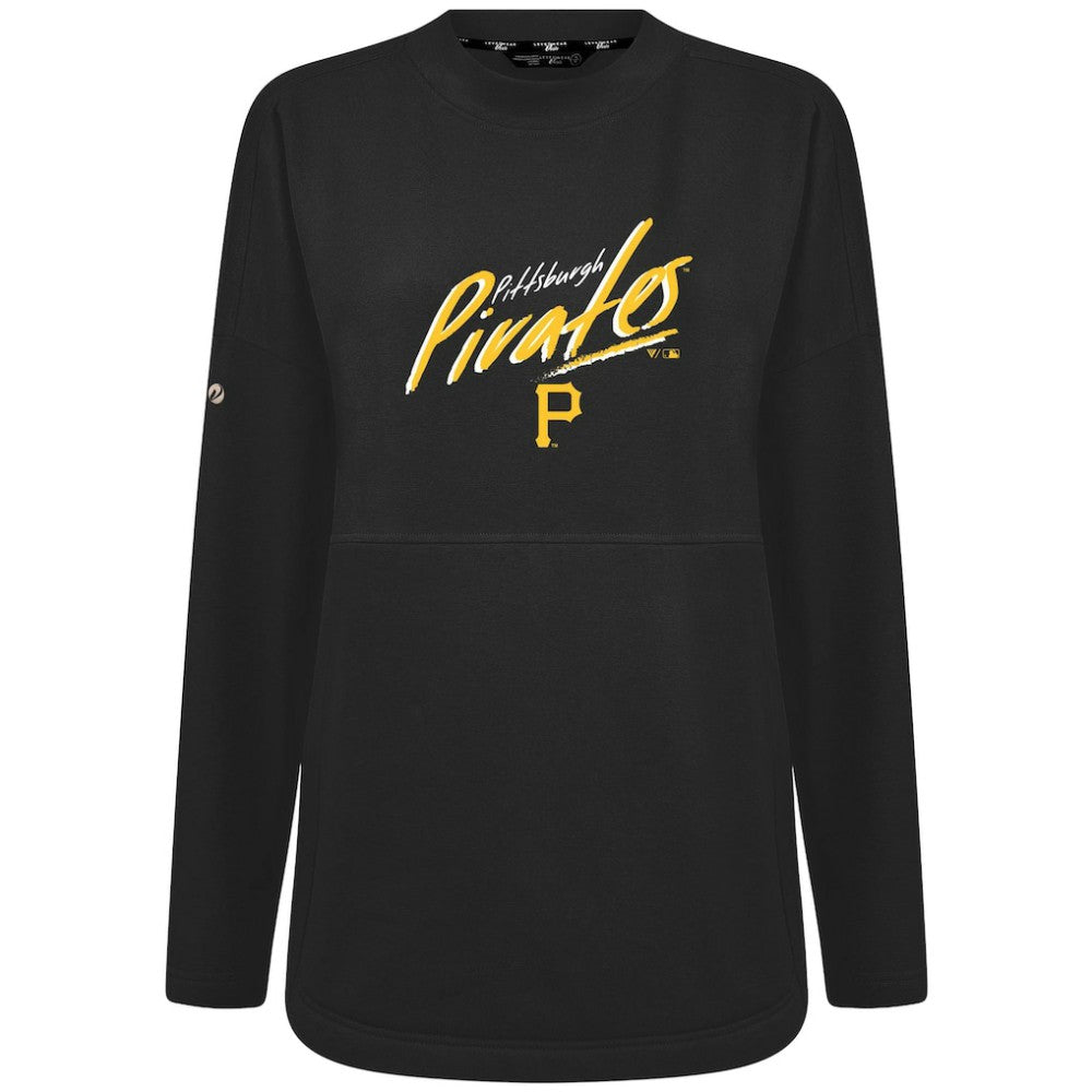 Pittsburgh Pirates Levelwear Women's Oversized Beaudry Sizzle Top - MLB Tops