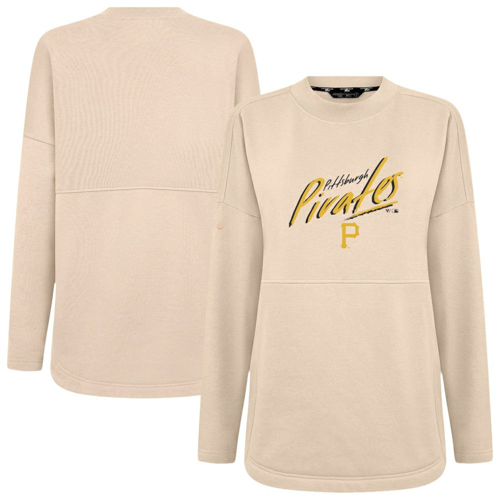 Pittsburgh Pirates Levelwear Women's Oversized Beaudry Sizzle Top - MLB Tops