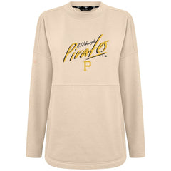 Pittsburgh Pirates Levelwear Women's Oversized Beaudry Sizzle Top - MLB Tops