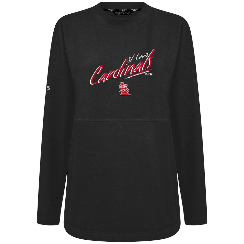 St. Louis Cardinals Levelwear Women's Oversized Beaudry Sizzle Top - MLB Tops