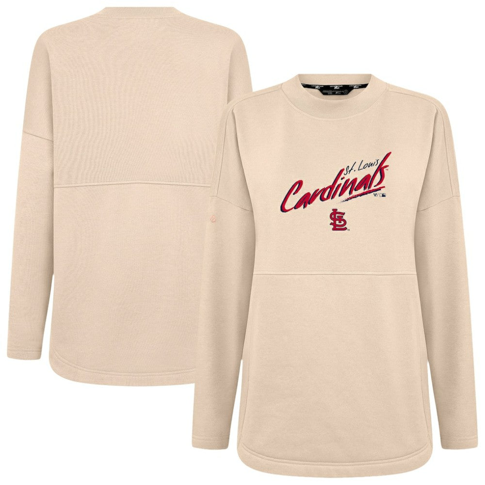 St. Louis Cardinals Levelwear Women's Oversized Beaudry Sizzle Top - MLB Tops
