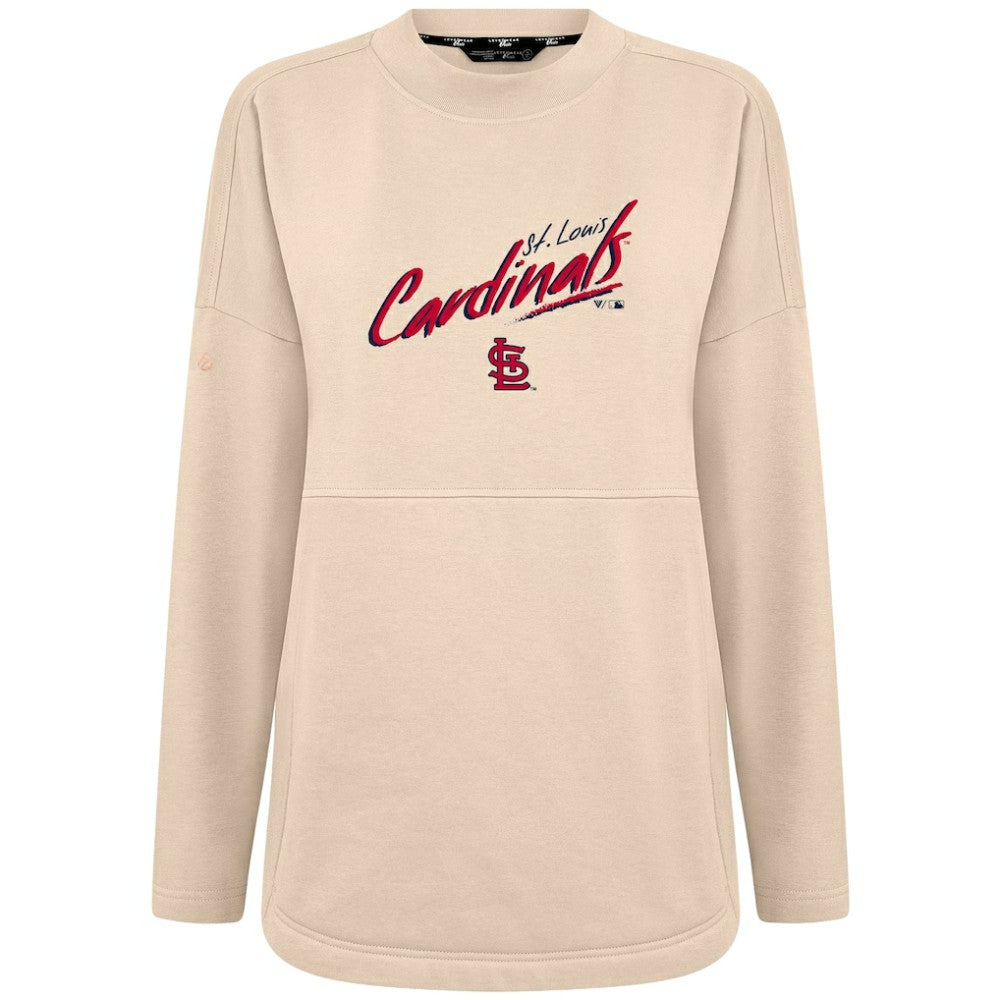 St. Louis Cardinals Levelwear Women's Oversized Beaudry Sizzle Top - MLB Tops