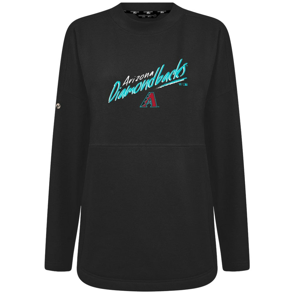 Arizona Diamondbacks Levelwear Women's Oversized Beaudry Sizzle Top - MLB Tops