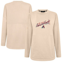 Arizona Diamondbacks Levelwear Women's Oversized Beaudry Sizzle Top - MLB Tops