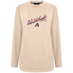Arizona Diamondbacks Levelwear Women's Oversized Beaudry Sizzle Top - MLB Tops