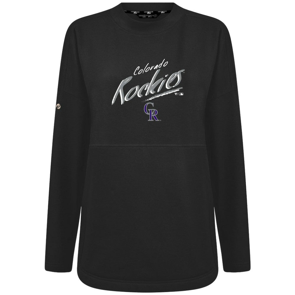 Colorado Rockies Levelwear Women's Oversized Beaudry Sizzle Top - MLB Tops