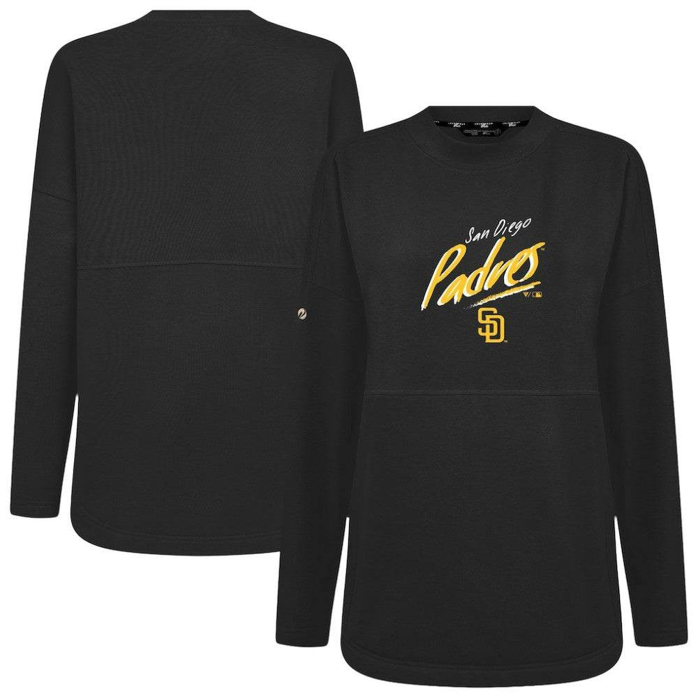 San Diego Padres Levelwear Women's Oversized Beaudry Sizzle Top - MLB Tops