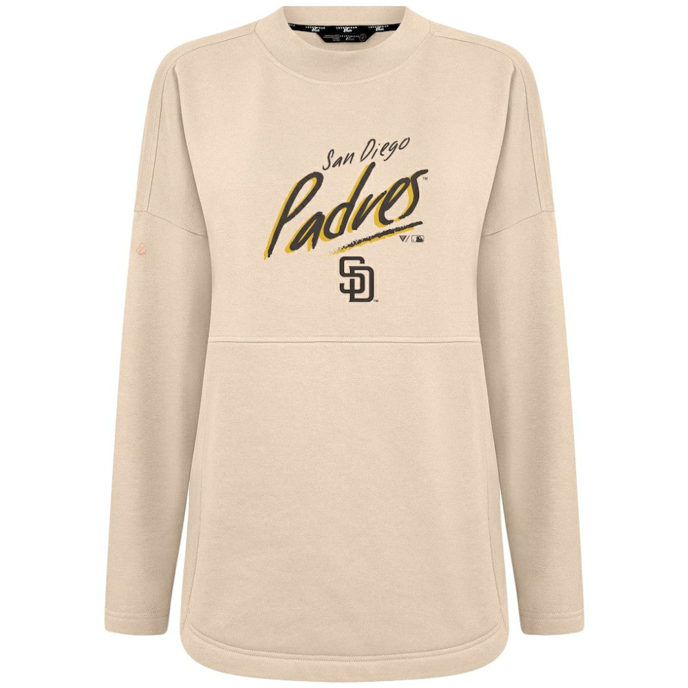 San Diego Padres Levelwear Women's Oversized Beaudry Sizzle Top - MLB Tops
