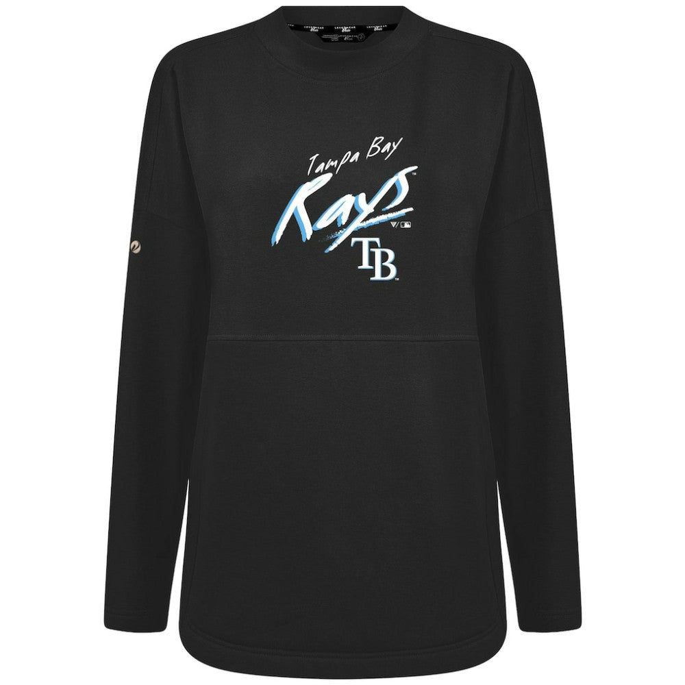 Tampa Bay Rays Levelwear Women's Oversized Beaudry Sizzle Top - MLB Tops