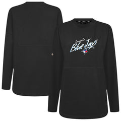 Toronto Blue Jays Levelwear Women's Oversized Beaudry Sizzle Top - MLB Tops