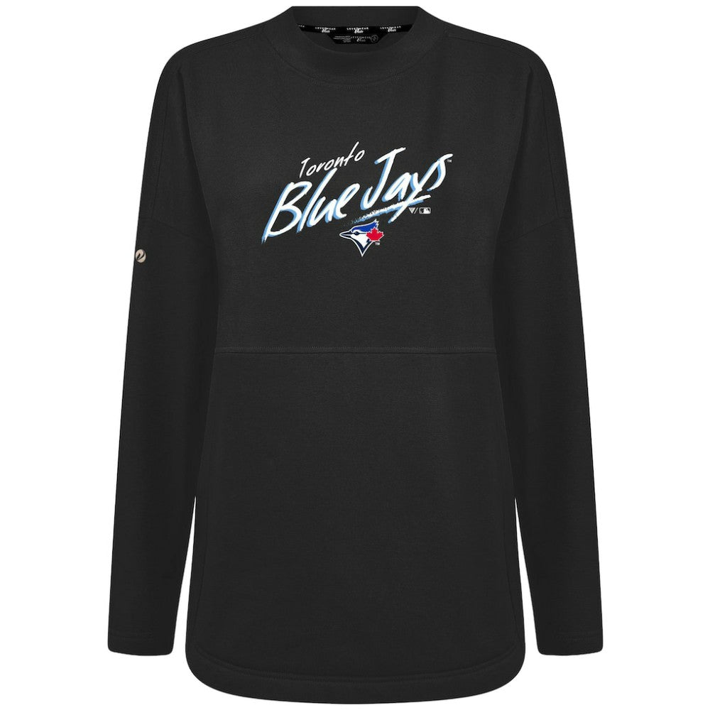 Toronto Blue Jays Levelwear Women's Oversized Beaudry Sizzle Top - MLB Tops