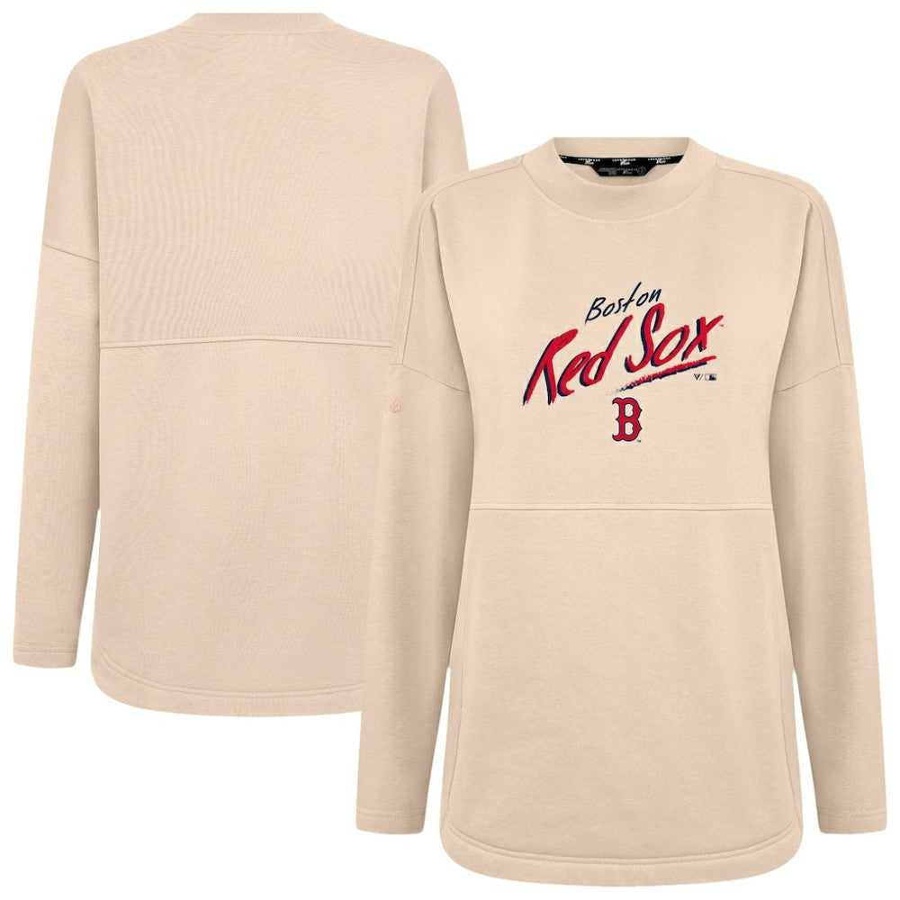 Boston Red Sox Levelwear Women's Oversized Beaudry Sizzle Top - MLB Tops