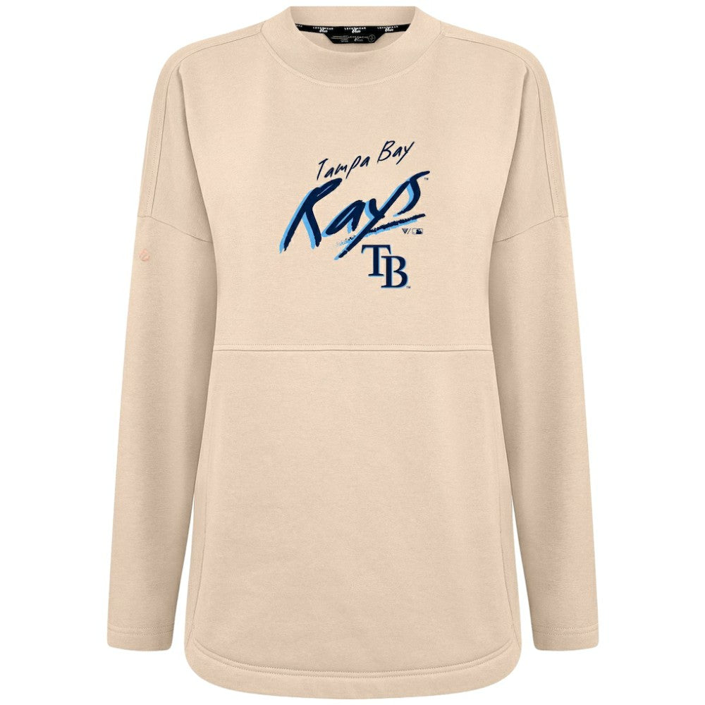 Tampa Bay Rays Levelwear Women's Oversized Beaudry Sizzle Top - MLB Tops