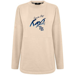 Tampa Bay Rays Levelwear Women's Oversized Beaudry Sizzle Top - MLB Tops