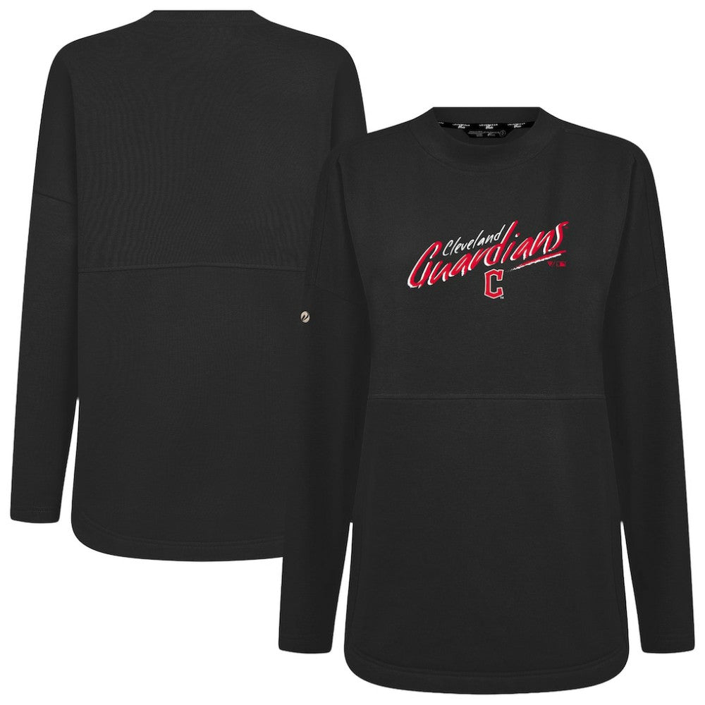 Cleveland Guardians Levelwear Women's Oversized Beaudry Sizzle Top - MLB Tops