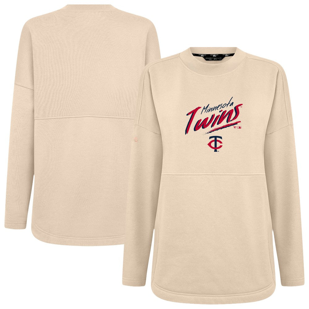 Minnesota Twins Levelwear Women's Oversized Beaudry Sizzle Top - MLB Tops