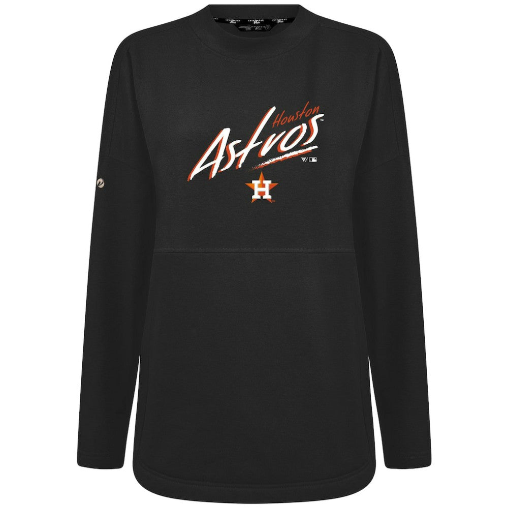 Houston Astros Levelwear Women's Oversized Beaudry Sizzle Top - MLB Tops