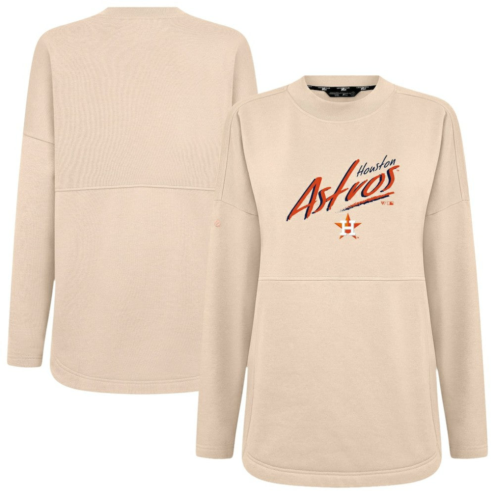 Houston Astros Levelwear Women's Oversized Beaudry Sizzle Top - MLB Tops