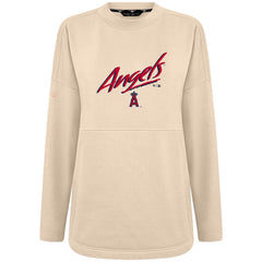 Los Angeles Angels Levelwear Women's Oversized Beaudry Sizzle Top - MLB Tops