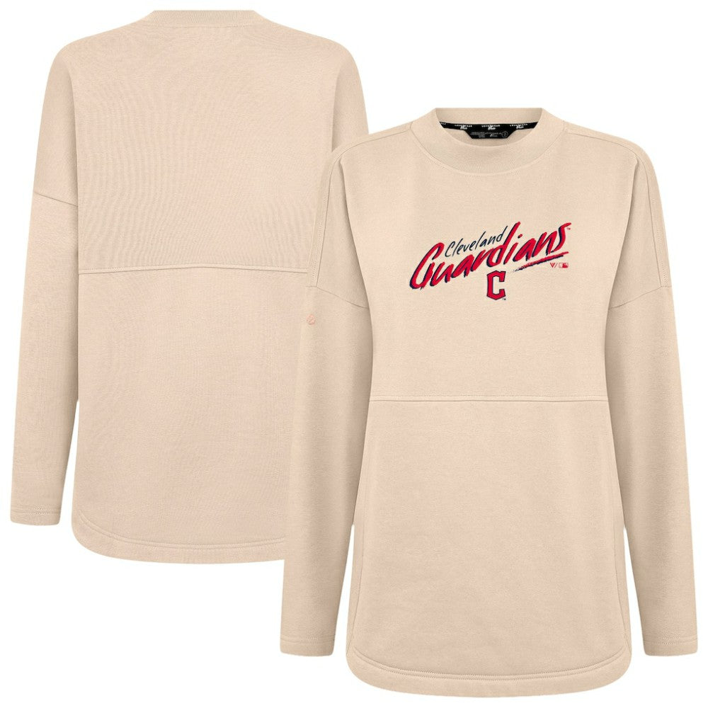 Cleveland Guardians Levelwear Women's Oversized Beaudry Sizzle Top - MLB Tops