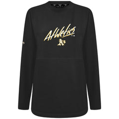 Athletics Levelwear Women's Oversized Beaudry Sizzle Top - MLB Tops