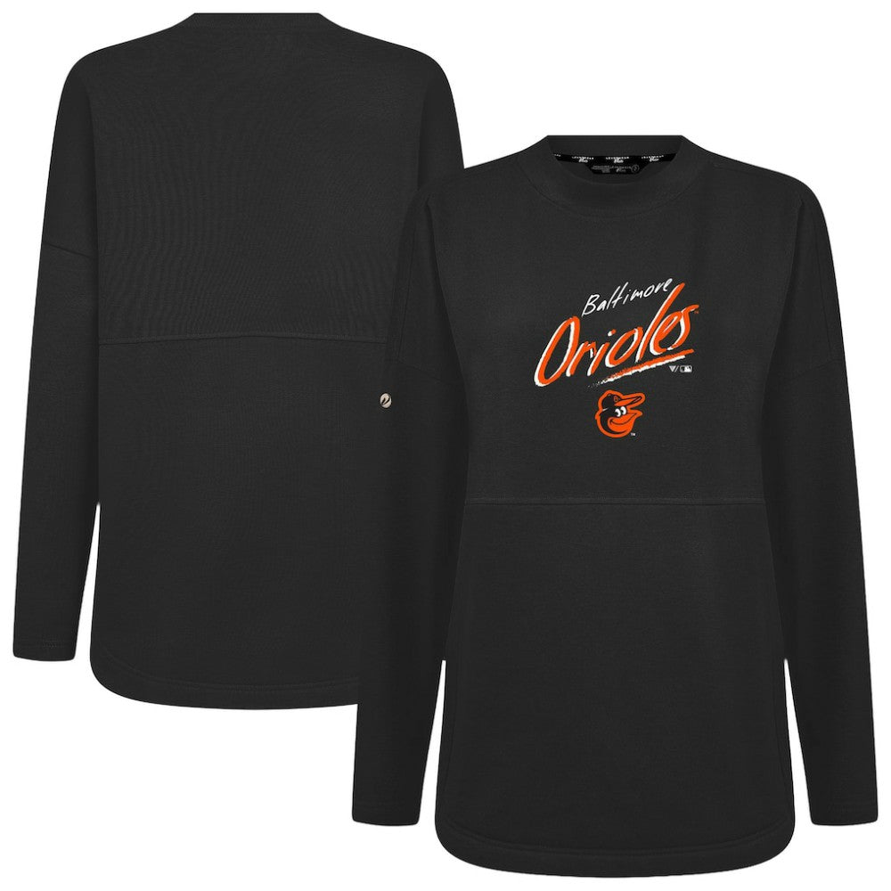 Baltimore Orioles Levelwear Women's Oversized Beaudry Sizzle Top - MLB Tops