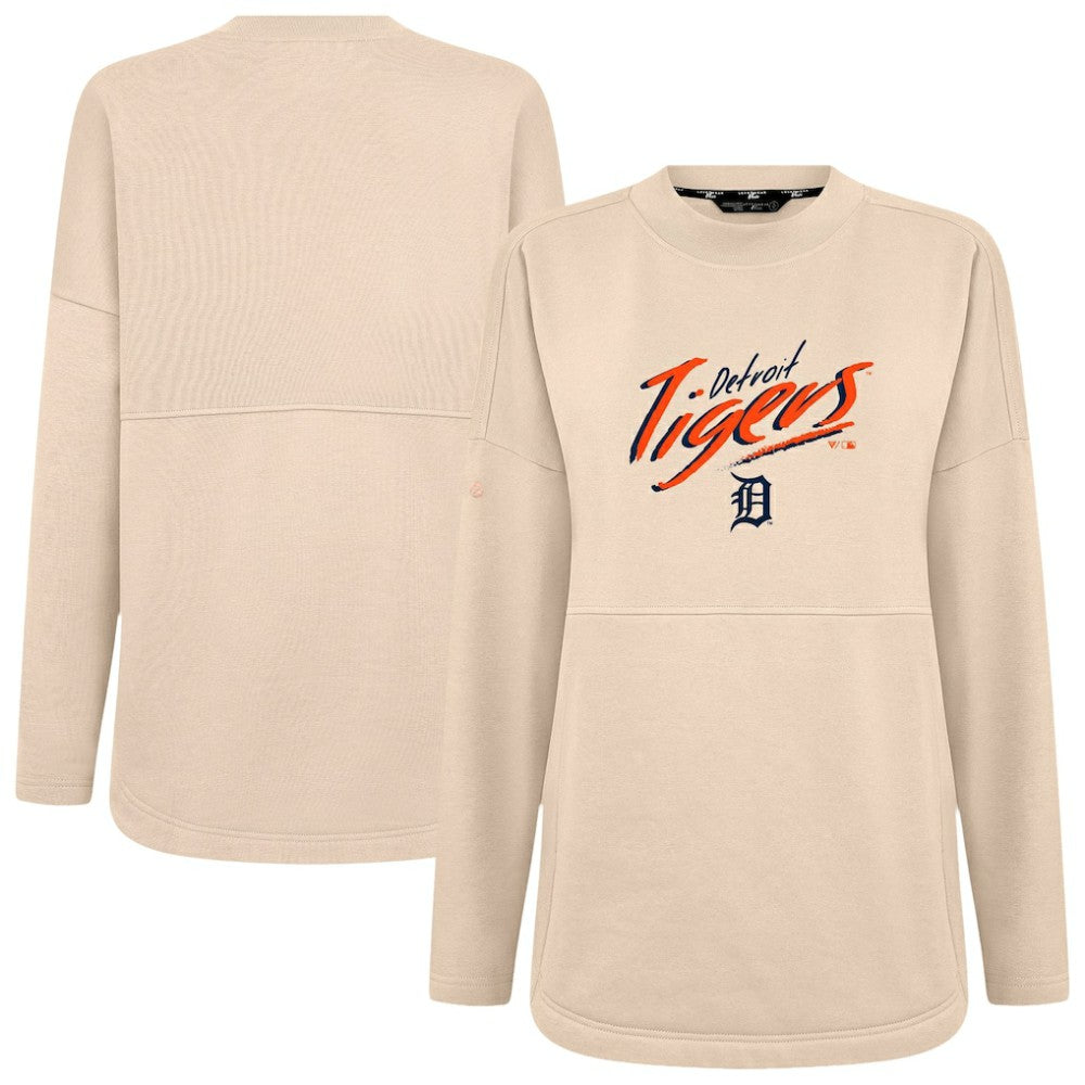 Detroit Tigers Levelwear Women's Oversized Beaudry Sizzle Top - MLB Tops
