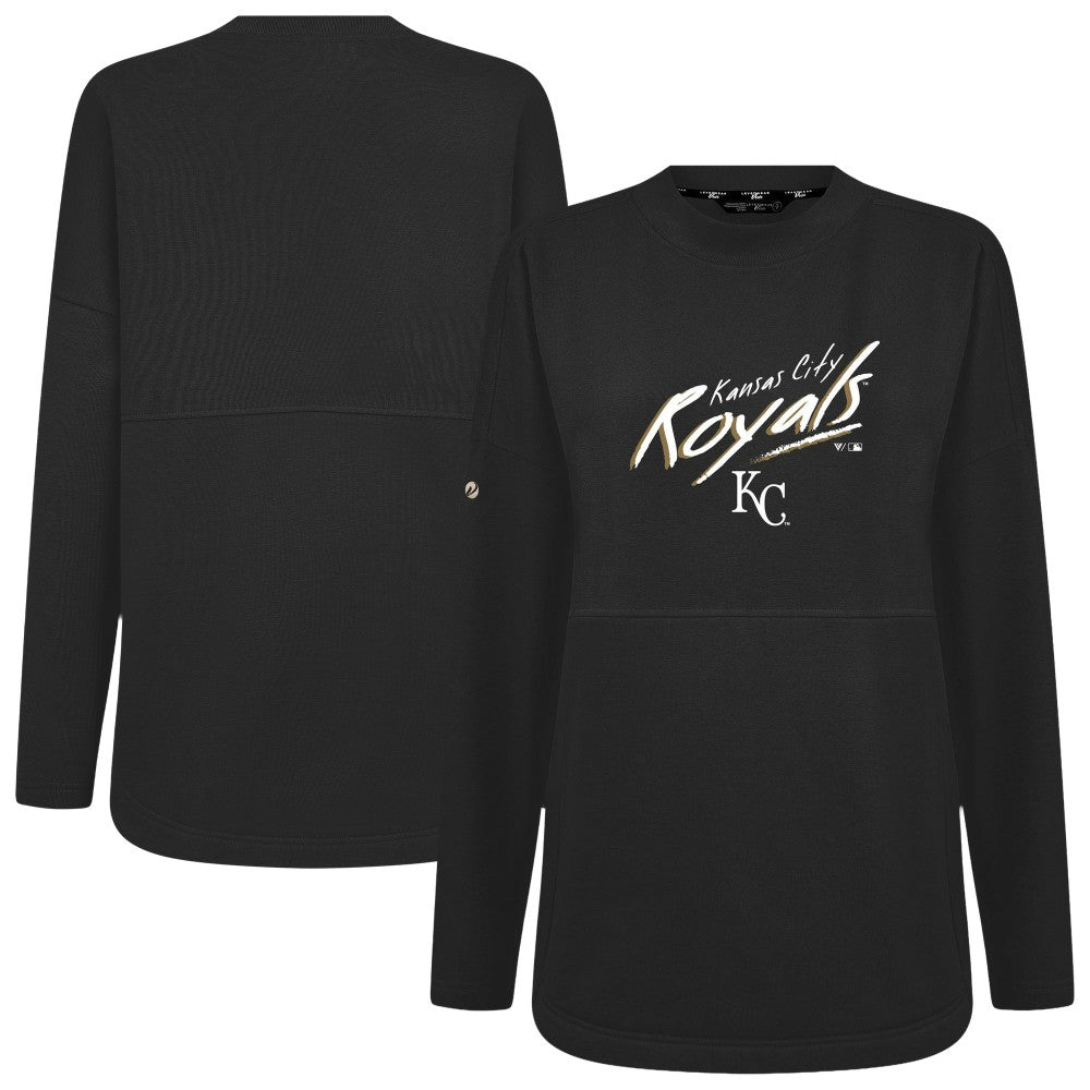 Kansas City Royals Levelwear Women's Oversized Beaudry Sizzle Top - MLB Tops