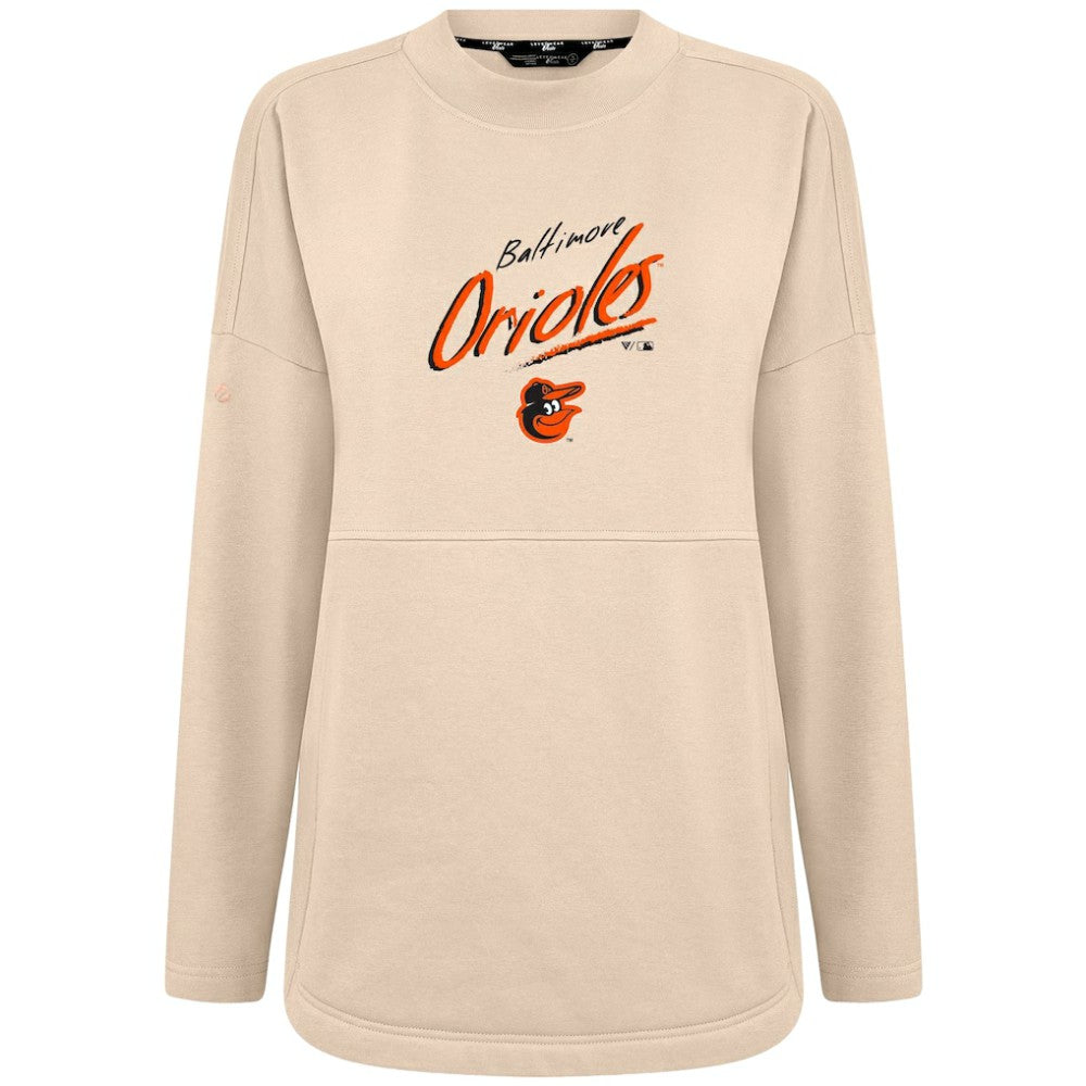 Baltimore Orioles Levelwear Women's Oversized Beaudry Sizzle Top - MLB Tops