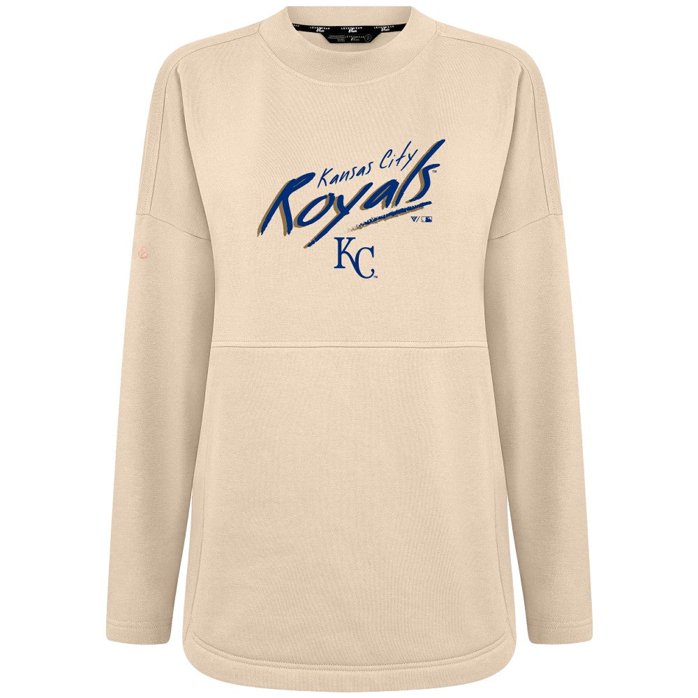 Kansas City Royals Levelwear Women's Oversized Beaudry Sizzle Top - MLB Tops