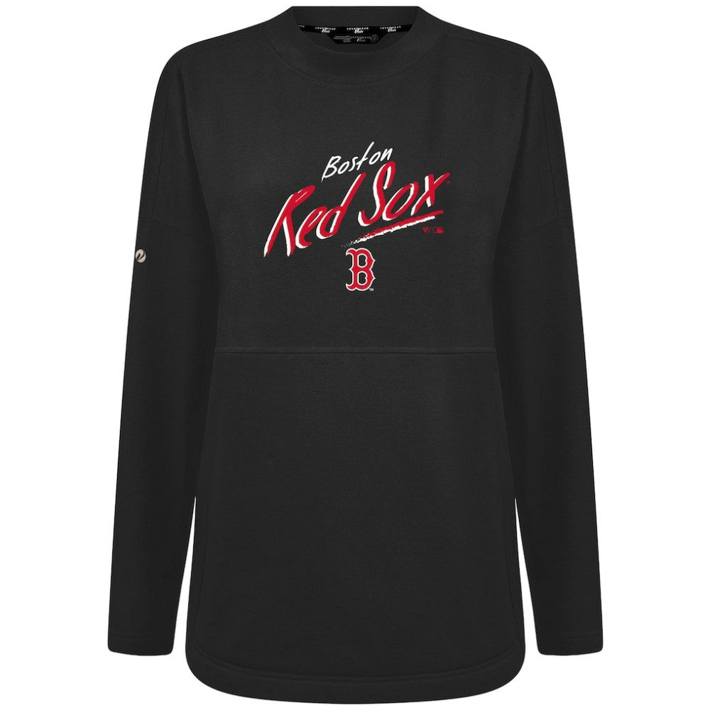 Boston Red Sox Levelwear Women's Oversized Beaudry Sizzle Top - MLB Tops