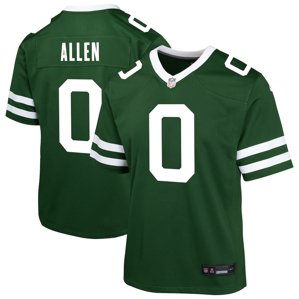 New York Jets Braelon Allen  Youth Team Game Jersey | NFL On sale