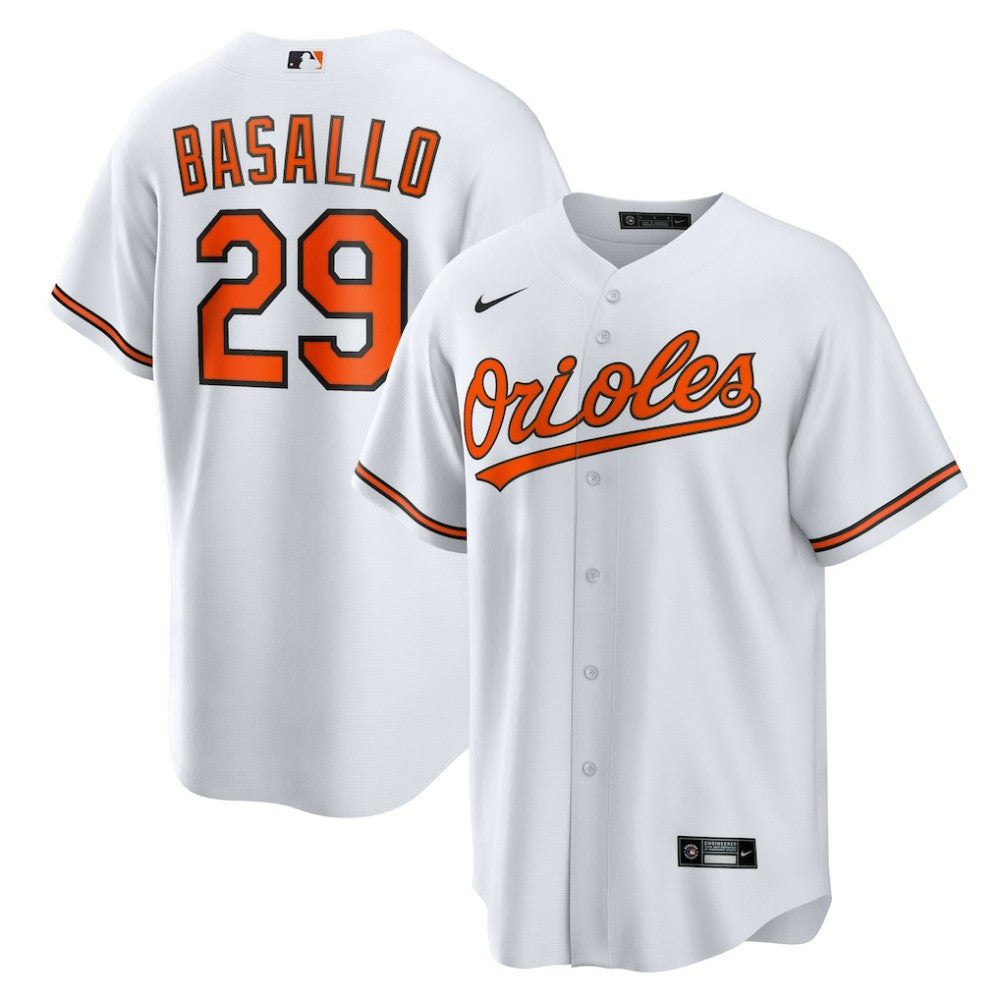 Samuel Basallo Baltimore Orioles Nike  Youth Home Replica Jersey - MLB Jerseys