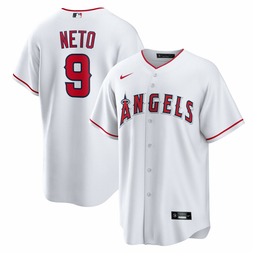 Zach Neto Los Angeles Angels Nike  Youth Home Replica Jersey - MLB Jerseys