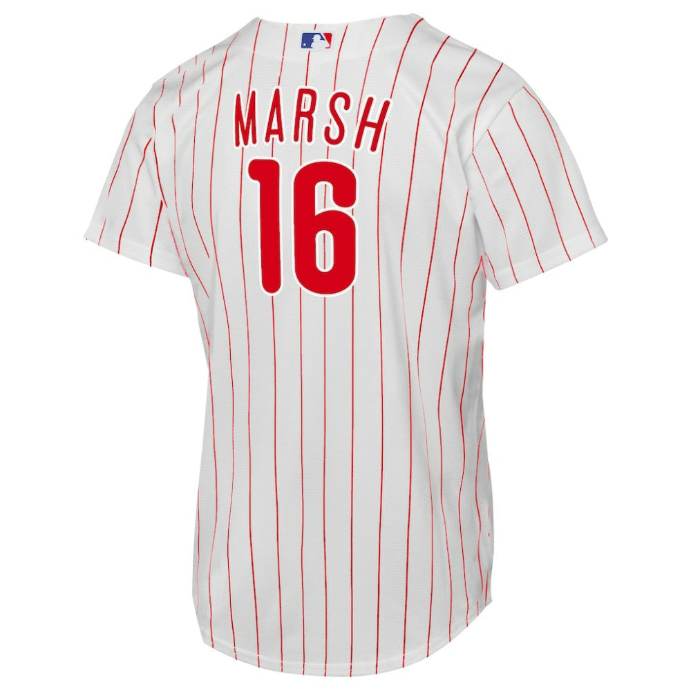 Brandon Marsh Philadelphia Phillies Nike  Youth Home Replica Jersey - MLB Jerseys