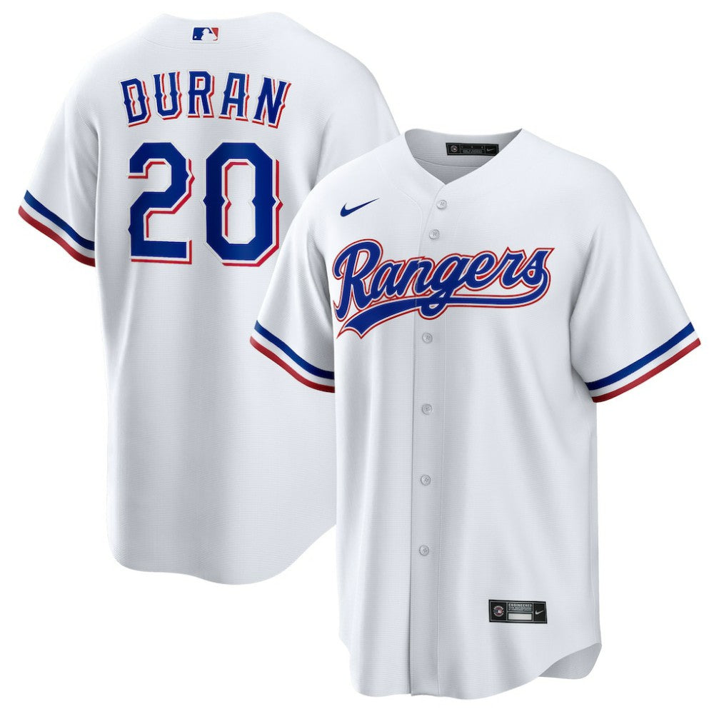 Ezequiel Duran Texas Rangers Nike  Youth Home Replica Jersey - MLB Jerseys