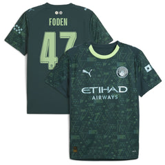 Phil Foden Manchester City x EA SPORTS FC 2025/26 Fourth Jersey