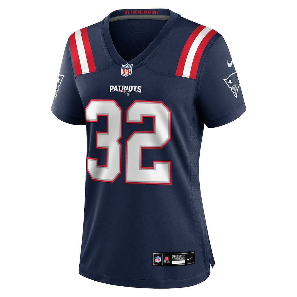New England Patriots TreVeyon Henderson  Women's Game Jersey | NFL Hot