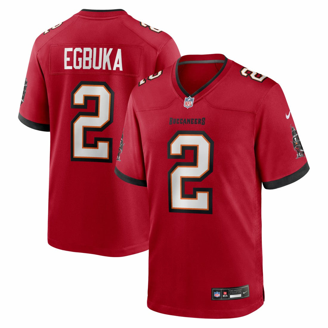 Tampa Bay Buccaneers Emeka Egbuka  Team Game Jersey | NFL Near me