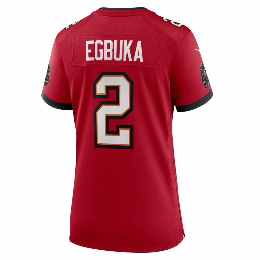Tampa Bay Buccaneers Emeka Egbuka  Women's Team Game Jersey | NFL Sale