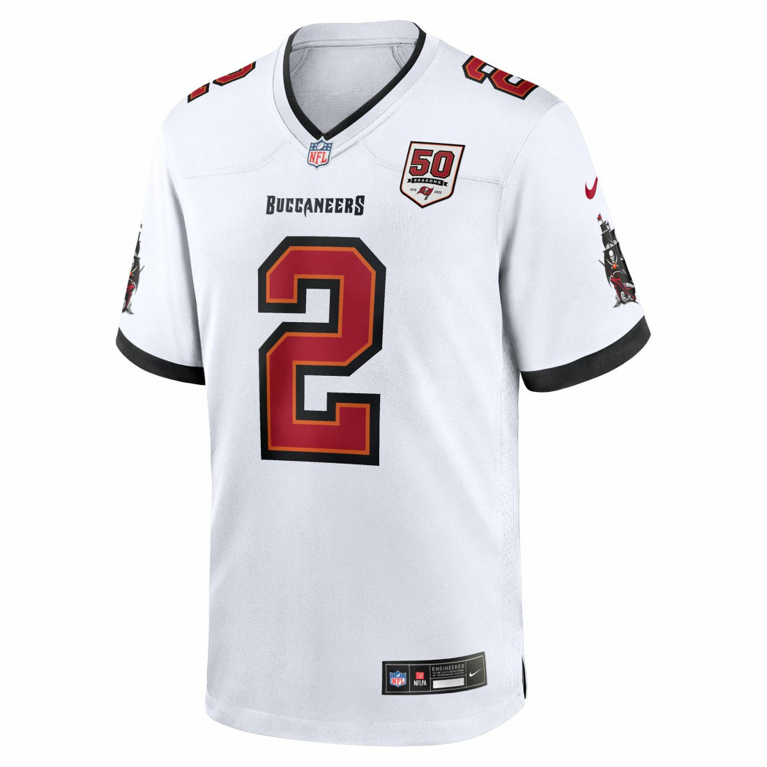 Tampa Bay Buccaneers Emeka Egbuka  50th Season Game Jersey | NFL On sale