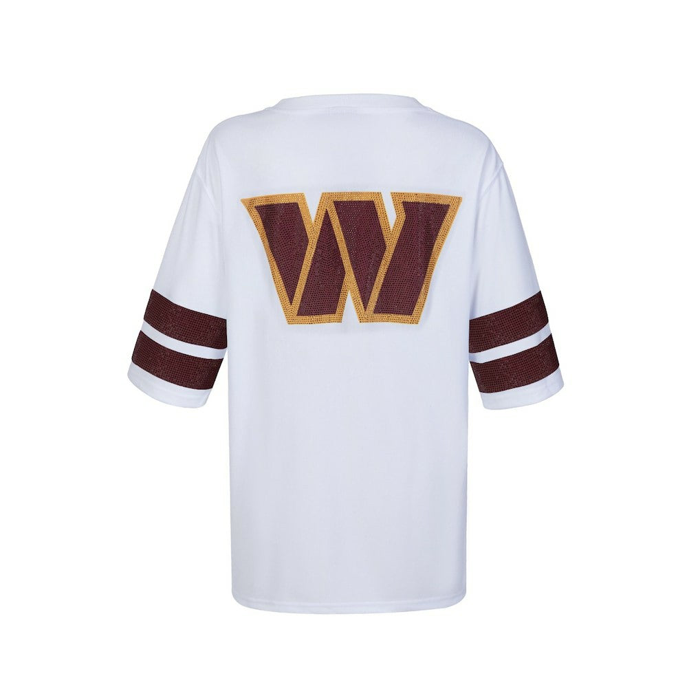 Washington Commanders Cuce Women's Rhinestone V-Neck Tunic | NFL Discount