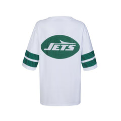 New York Jets Cuce Women's Rhinestone V-Neck Tunic | NFL Sale