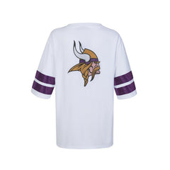 Minnesota Vikings Cuce Women's Rhinestone V-Neck Tunic | NFL Hot