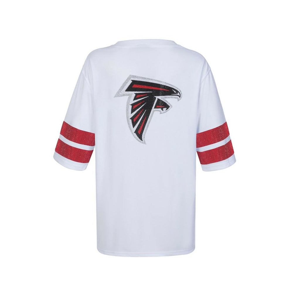 Atlanta Falcons Cuce Women's Rhinestone V-Neck Tunic | NFL On sale
