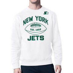 New York Jets Starter Green and White Forever Fleece Sweatshirt | NFL On sale