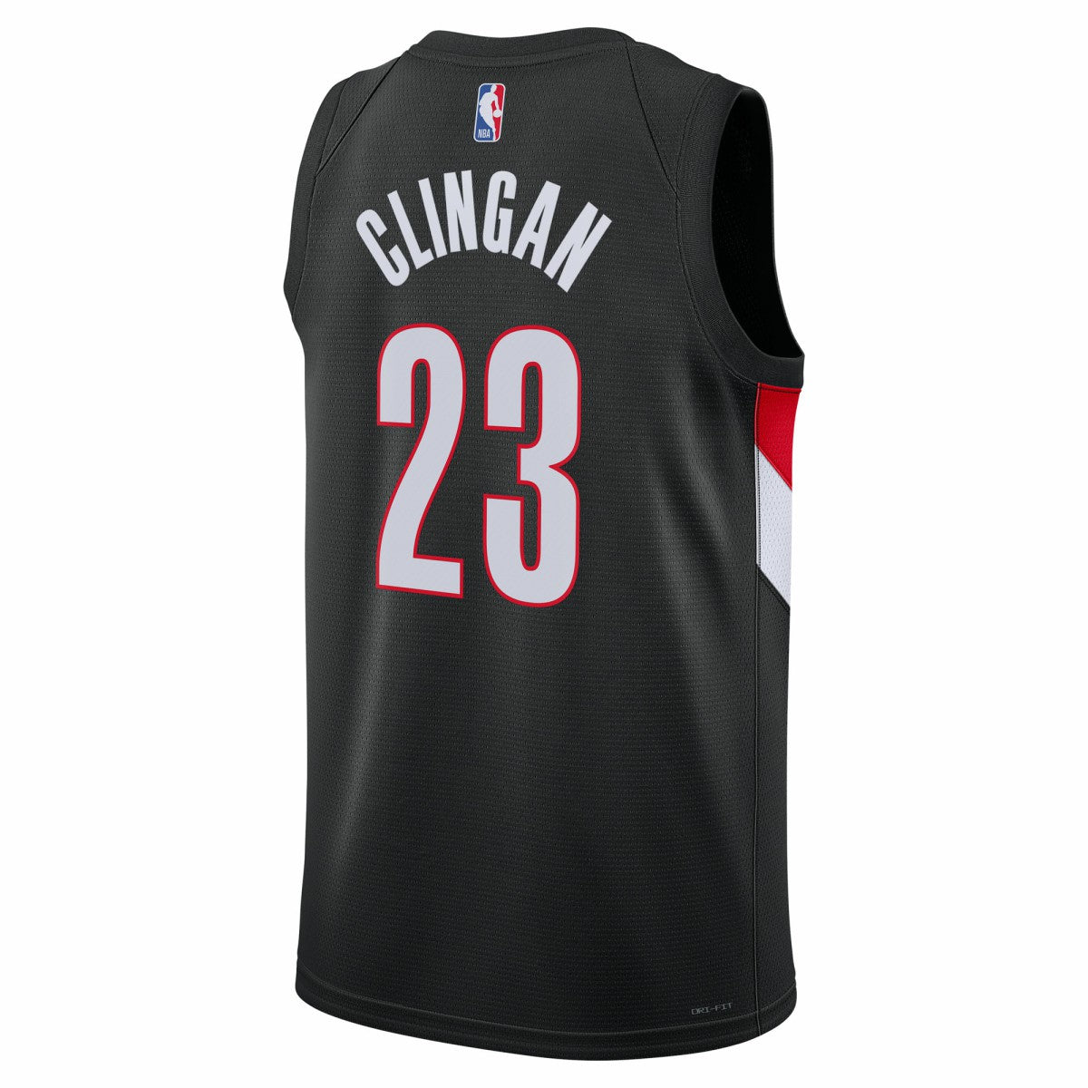 Black Donovan Clingan Portland Trail Blazers Unisex Swingman Jersey | NBA